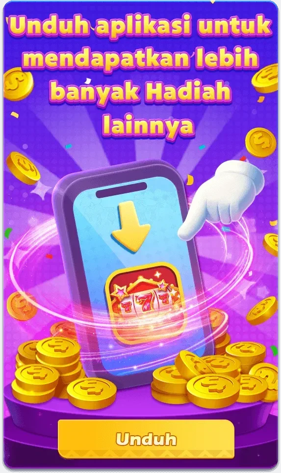 Unduh aplikasi untuk mendapatkan lebih banyak Hadiah lainnya